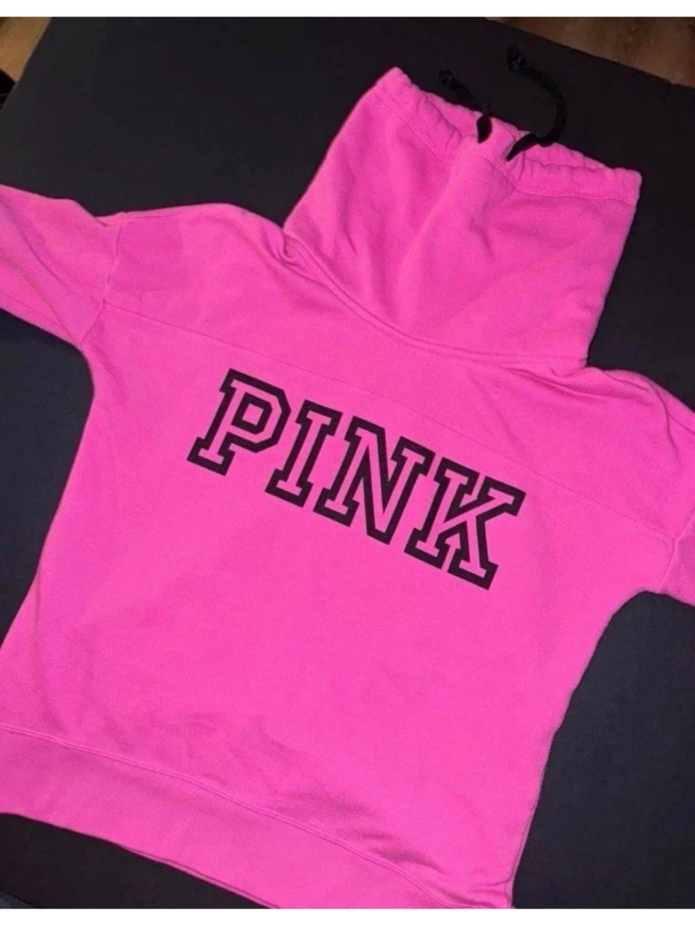 PINK Victoria's Secret Hot Pink Hoodie - PINK Victoria's Secret Brand